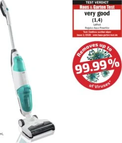 Leifheit Regulus Aqua PowerVac – Draadloze Vloerreiniger 2in1 -Reinigingsapparaten Winkel 1021x1200