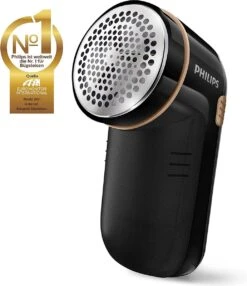 BORZMARKT - Philips Ontpiller - Pluizenverwijderaar Voor Kleding - Zwart En Goud (GC026/80) -Reinigingsapparaten Winkel 1038x1200