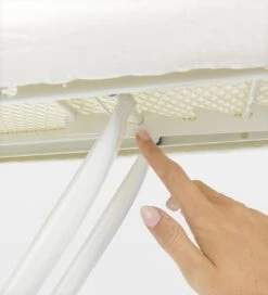 Brabantia Strijkplank A - Met Strijkijzerhouder - 110x30 Cm - Ice Water -Reinigingsapparaten Winkel 1089x1200 10