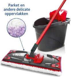 Vileda UltraMax Sensitive - Complete Set - Vlakke Microvezelmop + Emmer Met Pers - Voor Parket En Delicate Oppervlakken 10 Vileda UltraMax Sensitive - Complete Set - Vlakke Microvezelmop + Emmer Met Pers - Voor Parket En Delicate Oppervlakken -Reinigingsapparaten Winkel 1112x1200