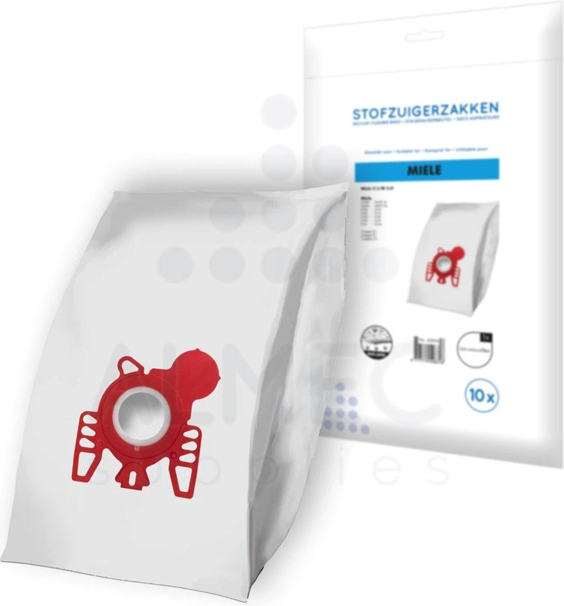 Miele F/J/M Filterplus 3-D - Stofzuigerzakken - 10 Stuks 4 Miele F/J/M Filterplus 3-D - Stofzuigerzakken - 10 Stuks - Afbeelding 2