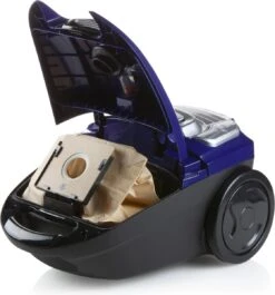 PRIMO VC17-WS Stofzuiger - Met Stofzak - Incl. 4 Zakken - Combizuigmond - Blauw/Zwart -Reinigingsapparaten Winkel 1120x1200 1