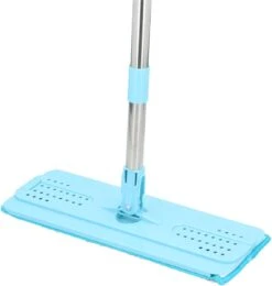 Alpina Platte Mop Met Emmer - Incl. 2 Microvezeldoeken - Voor Harde Vloeren - 360° Draaibaar -Reinigingsapparaten Winkel 1140x1200