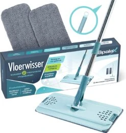 Spalax Vloerwisser - Dweil - Mop Set - Badkamer - Dweilsysteem - Dweilset - Vloerreiniger -Reinigingsapparaten Winkel 1142x1200
