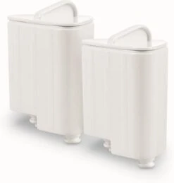 Tefal 2 Stuks Antikalk Cartridges - Waterfilter - Voor Easy Steam / Fasteo / Liberty - XD9060E0