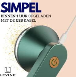 Levine Pluizenverwijderaar - Pluizentondeuse - Ontpluizer - Premium Lint Remover - Elektrisch - Oplaadbaar - Inclusief Oplader -Reinigingsapparaten Winkel 1177x1200 4