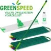 Greenspeed Sprenkler Dweilset Met 2 Microvezel Vlakmoppen -Reinigingsapparaten Winkel 1186x1200