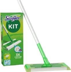 Swiffer Vloerreiniger Starterskit - 1 Dweil, 8 Droge En 3 Vochtige Vloerdoekjes Navullingen -Reinigingsapparaten Winkel 1190x1200 2