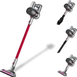 Looki Airbot - 4-in-1 Steelstofzuiger En Kruimelzuiger - 21KPA - Draadloos & Zakloos - Oplaadbaar - 150W - Stofzuiger Zonder Zak