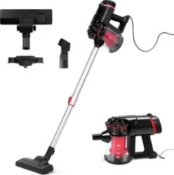 Aigostar Cyclone 33YAT - Steelstofzuiger - 3-in-1 - Met Snoer - 600W - Stofzuiger Zonder Zak - 5 Meter Kabel- Rood/zwart 13 Aigostar Cyclone 33YAT - Steelstofzuiger - 3-in-1 - Met Snoer - 600W - Stofzuiger Zonder Zak - 5 Meter Kabel- Rood/zwart -Reinigingsapparaten Winkel 1196x1200