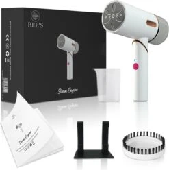 Bee's Kledingstomer - Handstomer - Stomer Kleding - Steamer - Stoomreiniger - Stoomstrijkijzer - 30 G/min - 250ML - 1600W - Snel Opgewarmd - Wit 18 Bee's Kledingstomer - Handstomer - Stomer Kleding - Steamer - Stoomreiniger - Stoomstrijkijzer - 30 G/min - 250ML - 1600W - Snel Opgewarmd - Wit -Reinigingsapparaten Winkel 1197x1200 14