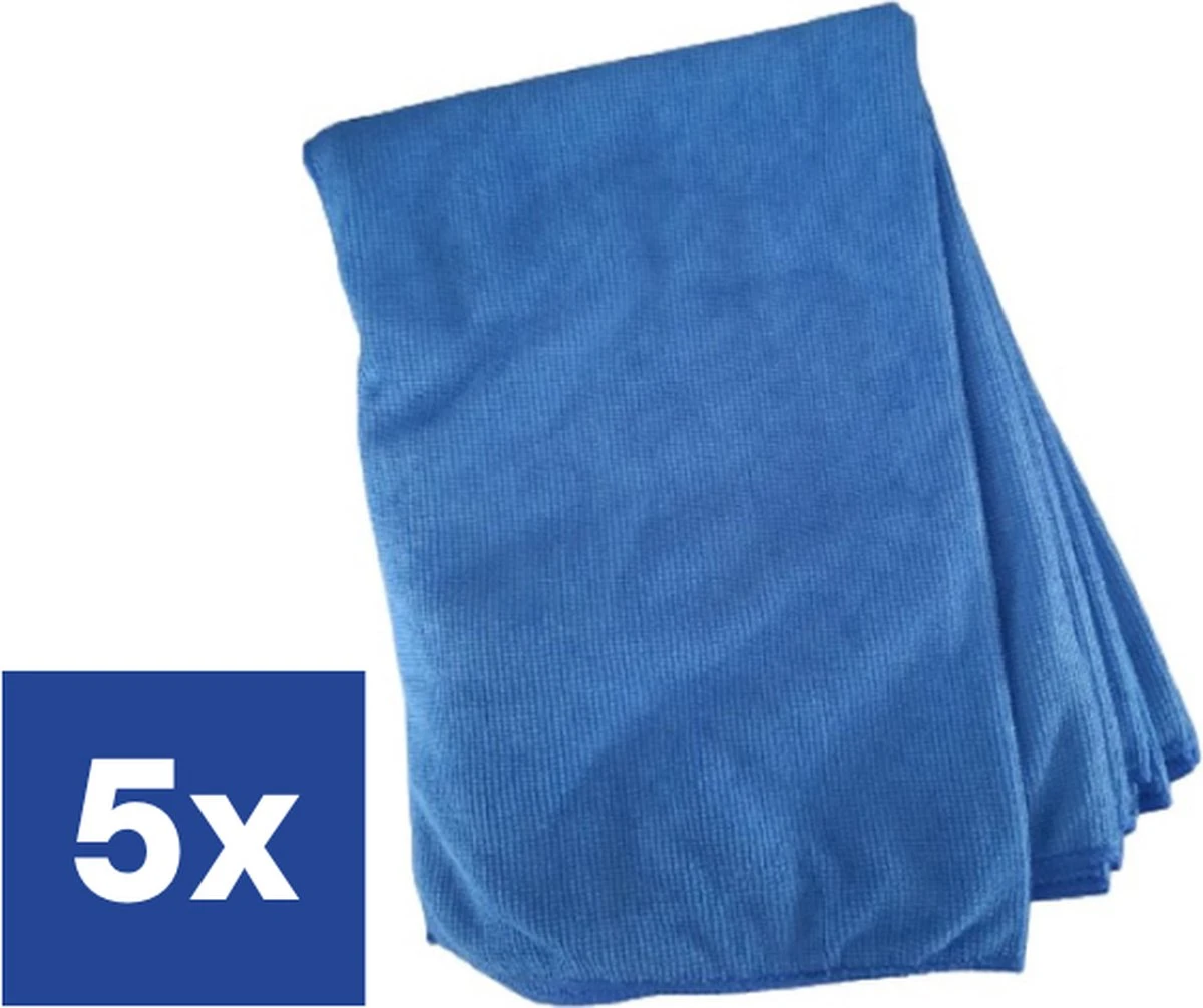 Microvezel Dweil - Mop - 60 X 80 Cm - 5 Stuks 3 Microvezel Dweil - Mop - 60 X 80 Cm - 5 Stuks
