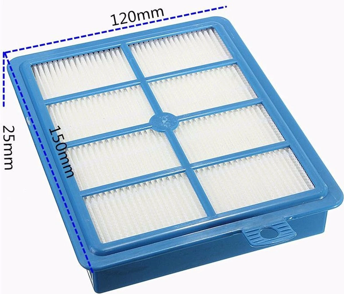 2x HEPA Allergie Filter Voor Philips/Electrolux/AEG/Tornado Stofzuiger H12 Jewel Marathon Specialist FC8031/01 5 2x HEPA Allergie Filter Voor Philips/Electrolux/AEG/Tornado Stofzuiger H12 Jewel Marathon Specialist FC8031/01 - Afbeelding 3