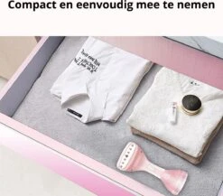 Merkloos Topshop Handstomer - Kledingstomer - Meubelstomer - Stoomreiniging - 1500W - Compact - Thuis & Onderweg - Snelle Warmte - Huishouden - Stoom Strijkmachine - Roze -Reinigingsapparaten Winkel 1200x1056 2