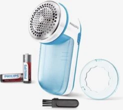 Philips - Ontpiller - Pluizenverwijderaar - Ontpluizer - Pluizenondeuse - Op Batterijen - GC026 - Blauw -Reinigingsapparaten Winkel 1200x1069 3