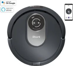 Shark AI Laser Robotstofzuiger - Automatisch Laadstation - Krachtig Tegen Huisdierharen - Mobiele App - Zakloos - RV2001EU