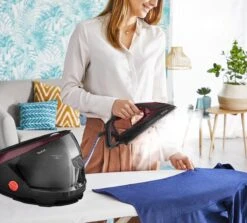 Tefal GV9230 Pro Express Protect Stoomgenerator Rood/Zwart -Reinigingsapparaten Winkel 1200x1083 1