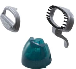 Tomado TSH1201W - Kledingstomer - 1200 Watt - RVS Zool - Wit/turquoise -Reinigingsapparaten Winkel 1200x1086 2