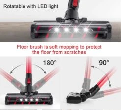 Steelstofzuiger Draadloos 300Watt Zonder Zak Op Accu 4-In-1 Stok K-23 Cordless Vacuum Draadloze Steelstofzuigers - Snoerloos Stofzuiger -Reinigingsapparaten Winkel 1200x1099 4