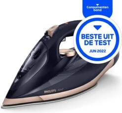 Philips Azur GC4909/60 - Stoomstrijkijzer - Donkerblauw/Rosé -Reinigingsapparaten Winkel 1200x1110 2