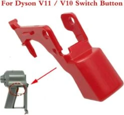 TLVX Dyson V10 / V11 Trigger / Dyson Switch Button / Dyson Knop / Stofzuiger Trigger / V10 / V11 /Dyson Stofzuiger Knop Rood / Aan- Uit Knop Dyson / Trigger Vervanger Dyson -Reinigingsapparaten Winkel 1200x1112 8