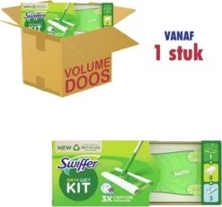 Swiffer Vloerreiniger Starterskit - 1 Dweil, 8 Droge En 3 Vochtige Vloerdoekjes Navullingen -Reinigingsapparaten Winkel 1200x1119