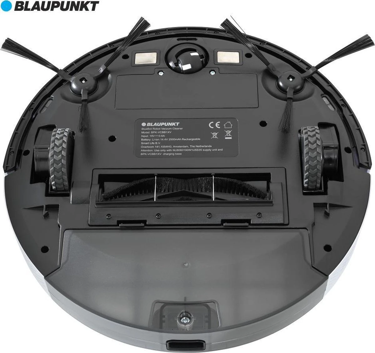 Blaupunkt Bluebot XVAC – Robotstofzuiger Met Laadstation - Met Optie Tot Dweilfunctie – Slimme Gyro Navigatie 10 Blaupunkt Bluebot XVAC – Robotstofzuiger Met Laadstation - Met Optie Tot Dweilfunctie – Slimme Gyro Navigatie - Afbeelding 8