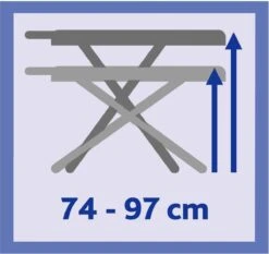 Vileda Total Reflect+ Strijkplank - 130 X 44 Cm -Reinigingsapparaten Winkel 1200x1130 2