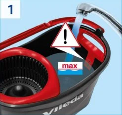 Vileda TURBO 3in1 Mop Met Zwenkkop + Pedaalemmer 28 Vileda TURBO 3in1 Mop Met Zwenkkop + Pedaalemmer -Reinigingsapparaten Winkel 1200x1133