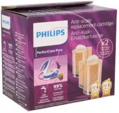 Philips Originele Antikalk Cassette PERFECTCARE PURE PER 2 STUKS Strijkijzer Philips 14441v -Reinigingsapparaten Winkel 1200x1133 5