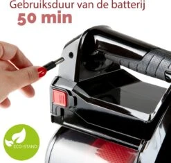 PRIMO PR504SV Stofzuiger Zonder Zak - 3-in-1 Steelstofzuiger Draadloos - Kruimelzuiger - HEPA Filter - Zwart/Rood -Reinigingsapparaten Winkel 1200x1142 4