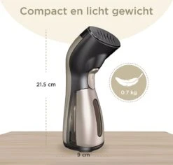 Luxe Kledingstomer - Handstomer - Handstoomreiniger - Stoomstrijkijzer - Stomer Kleding - Voor Op Reis - Goud -Reinigingsapparaten Winkel 1200x1146 5