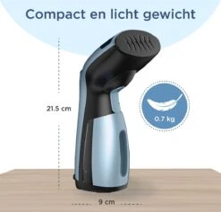 Luxe Kledingstomer - Handstomer - Handstoomreiniger - Stoomstrijkijzer - Stomer Kleding - Voor Op Reis - Blauw -Reinigingsapparaten Winkel 1200x1146 6