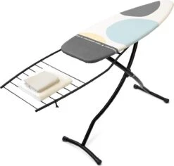 Brabantia Strijkplank D Met Hittebestendige Parkeerplaats - Met Linnenrek - 135 X 45 Cm - Spring Bubbles -Reinigingsapparaten Winkel 1200x1148 12