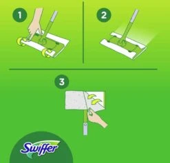 Swiffer Vloerreiniger Droge Vloerdoekjes Navullingen - 3 X 80 Stuks -Reinigingsapparaten Winkel 1200x1156