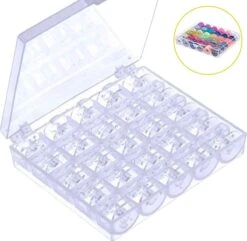 Merkloos Set Van 25 Professionele Naaimachine Spoelen - Sterke Universele Naaimachine Spoeltjes - 2 Bij 1 Cm - Spoelendoos - Naaien -Reinigingsapparaten Winkel 1200x1169 9