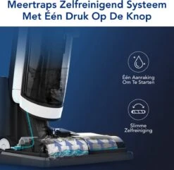 Tineco® - Draadloze Stofzuiger - Zonder Zak - Wassen En Stofzuigen - Floor One S3 Breeze - 220W Vermogen - Sterke Zuigkracht - 3-In-1 Apparaat - 4000mAh Batterij -Reinigingsapparaten Winkel 1200x1170
