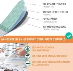 Buntes Brett® Strijkplankhoes Voor Stoomstrijkijzer (maat M) | Universeel Tot Max. 120x40 Cm | Strijkplankhoes Om Snel En Gemakkelijk Te Strijken | Made In EU | Geschikt Voor Stoomstrijkstation | Blauw -Reinigingsapparaten Winkel 1200x1171 11