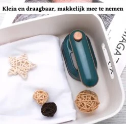 Stomer Kleding– Stoomapparaat Kleding – Handstomer – 100/240V – Groen – Stoomreiniger – 11.4 X 8.4 X 6.2 Cm – Reis Strijkijzer Klein – Steamer -Reinigingsapparaten Winkel 1200x1180 3