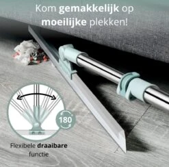 Zafio Vloertrekker Met Steel Vloerwisser Watertrekker Badkamer Douche - 80 / 130 Cm - Uitschuifbaar -Reinigingsapparaten Winkel 1200x1185