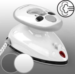 Trend24 - Strijkijzer - Stoomstrijkijzer - Reisstrijkijzer - Mini Strijkijzer - 420 W - Wit -Reinigingsapparaten Winkel 1200x1187 2