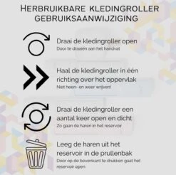 Pluizenverwijderaar - Ontpluizer - Kledingroller – Pluizenroller - Kleefroller - Kledingborstel - Pluizentondeuse - Huisdierhaar Verwijderaar -Reinigingsapparaten Winkel 1200x1193 11