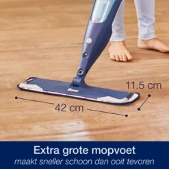 Bona Premium Spray Mop - Alles-in-1 Dweilsysteem - Vloerwisser Inclusief Houten Vloer Reiniger & Microvezel Reinigingspad - Streeploos - Sneldrogend -Reinigingsapparaten Winkel 1200x1195 12