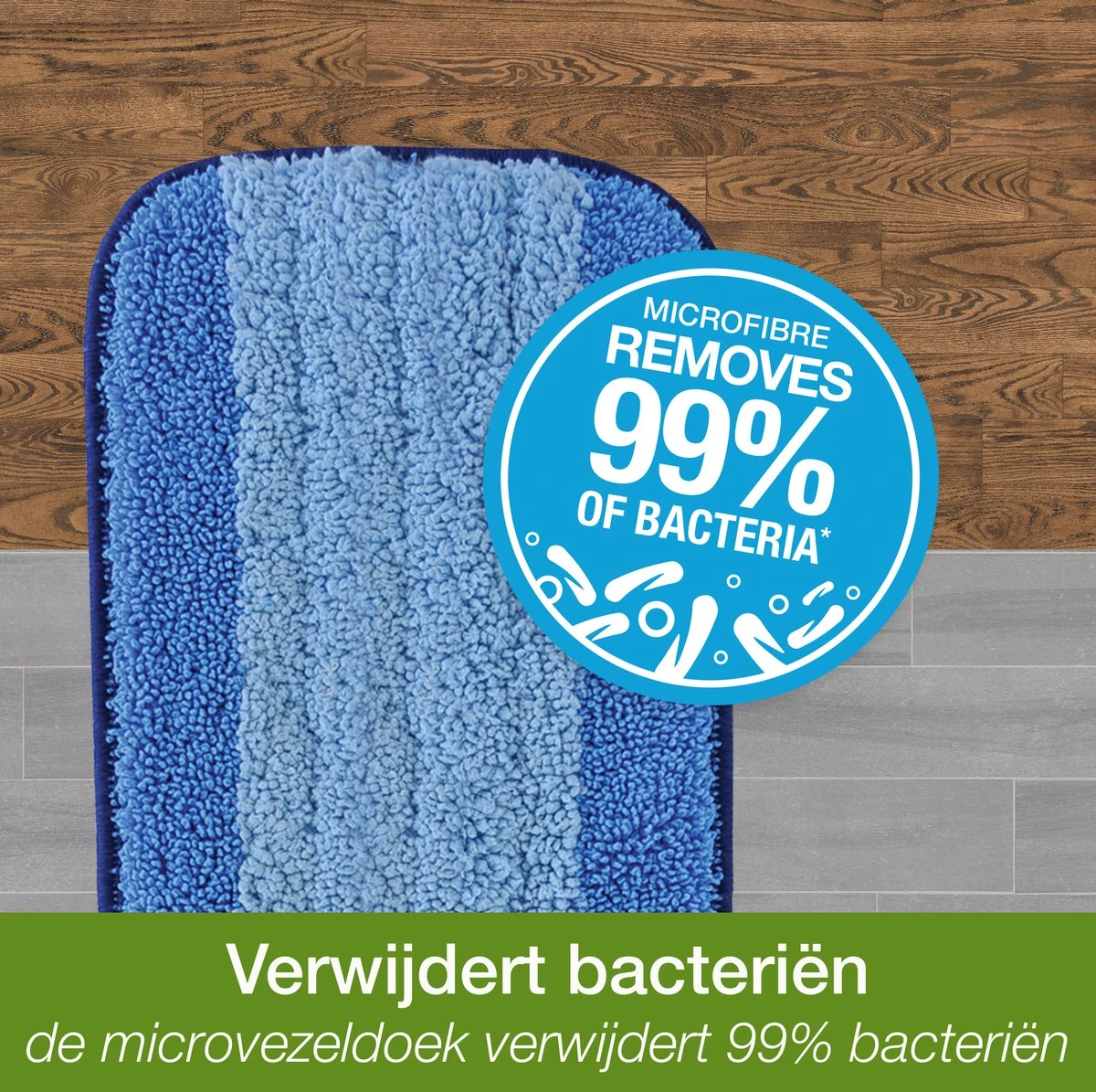 Bona Premium Spray Mop - Alles-in-1 Dweilsysteem - Vloerwisser Inclusief Harde Vloer, Tegel/ Laminaat Reiniger & Microvezel Reinigingspad - Streeploos - Sneldrogend 11 Bona Premium Spray Mop - Alles-in-1 Dweilsysteem - Vloerwisser Inclusief Harde Vloer, Tegel/ Laminaat Reiniger & Microvezel Reinigingspad - Streeploos - Sneldrogend - Afbeelding 9