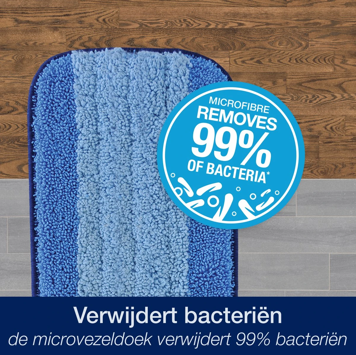 Bona Premium Microvezel Vloer Mop - Vloerwisser - In Hoogte Verstelbaar - Inclusief Microvezel Doek - 42 CM 7 Bona Premium Microvezel Vloer Mop - Vloerwisser - In Hoogte Verstelbaar - Inclusief Microvezel Doek - 42 CM - Afbeelding 5
