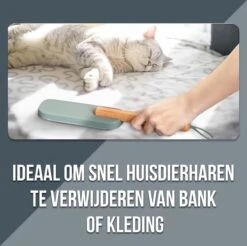 Bradey Stijlvolle Kledingborstel - Pluizenverwijderaar - Pluizenborstel - Huisdierhaar Verwijderaar - Hondenhaar - Kattenhaar - Kleur Tiffany -Reinigingsapparaten Winkel 1200x1196 12