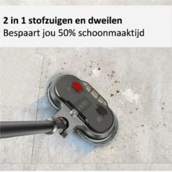 Dunmak Home - Elektrische Dweil - Elektrische Mop - Voor Dyson V8 V7 V10 V11 Series - Vloerwisser - Vloermop - Elektrische Vloerwisser - 2 In 1 Stofzuig En Dweil - GRATIS 6 Mops -Reinigingsapparaten Winkel 1200x1198 3