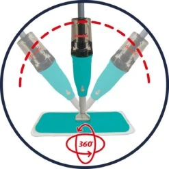 Cleanrite Spraymop Vloerwisser - 360 Graden - Inclusief Microvezeldoek 13 Cleanrite Spraymop Vloerwisser - 360 Graden - Inclusief Microvezeldoek -Reinigingsapparaten Winkel 1200x1198 7