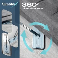 Spalax Vloerwisser - Dweil - Mop Set - Badkamer - Dweilsysteem - Dweilset - Vloerreiniger -Reinigingsapparaten Winkel 1200x1200 10
