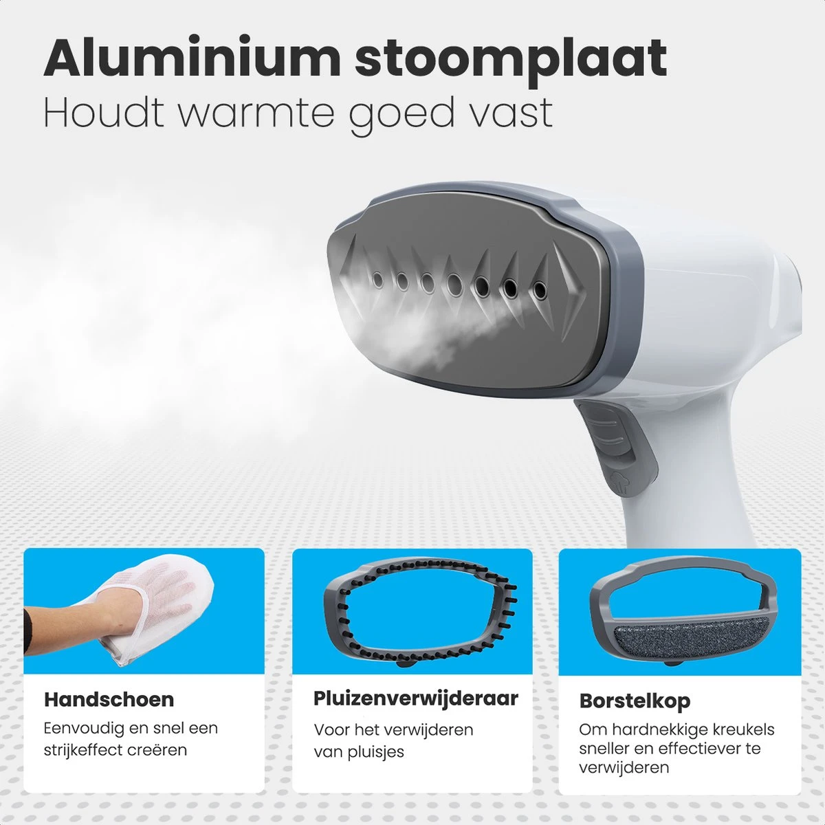 Auronic Kledingstomer - Handstomer Voor Kleding En Meubilair - 300ml - Wit 11 Auronic Kledingstomer - Handstomer Voor Kleding En Meubilair - 300ml - Wit - Afbeelding 9